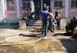 В Вологде загорелась общественная баня на Советском проспекте