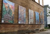 50 репродукций вологодских   художников украсили  старинные дома  областной столицы