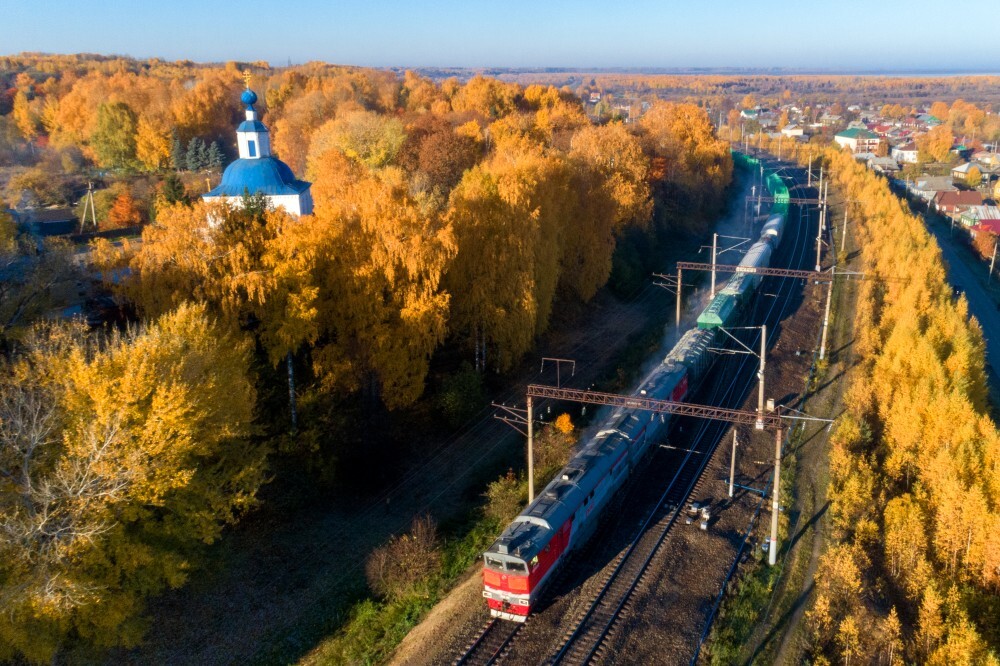 Фото Грузоперевозки по железной дороге