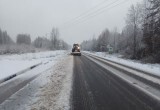 К восточным районам Вологодчины подкралась зима: первый настоящий снег в середине октября