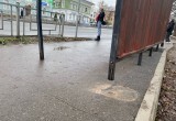 В Вологде упала еще одна остановка