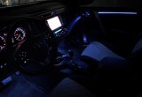 Атмосферная подсветка салона Toyota RAV4