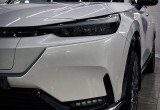 Оклеили зоны риска полиуретановой бронепленкой Quantum Pro на автомобиле Honda E:NS1