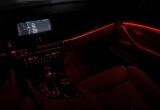 Атмосферная контурная подсветка салона в BMW 5 Series F10