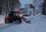 Мэр сообщил, что уборка города после снегопада продолжается