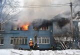 Сергей Воропанов приехал на пожар и провел оперативное совещание
