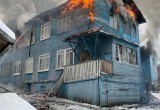Сергей Воропанов приехал на пожар и провел оперативное совещание