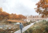 Авторы эскиза благоустройства набережной реки Вологды предлагают снять бетон на нескольких участках берега
