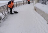 Администрация Вологды учится вывозить снег с улиц областного центра