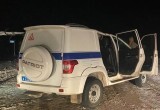 Жуткое ДТП случилось рано утром в Вологодской области: при столкновении с лесовозом погиб сотрудник полиции