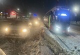 В Вологодской области из-за лихача на дороге тяжелые увечья получила пожилая кондуктор на пр. Победы