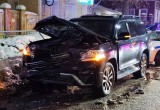 Водитель автомобиля "Лэнд Крузер" с номером 200 устроил в Вологде за ночь два ДТП