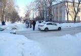 В Вологде на перекрестке возле школы №5 сбили ребенка