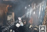 В Вологодской области сгорела баня: хозяева постройки «забыли» правила пожарной безопасности