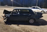 Раскрепощенный пожилой водитель ВАЗ-2107 устроил мощное ДТП в Вологодской области 