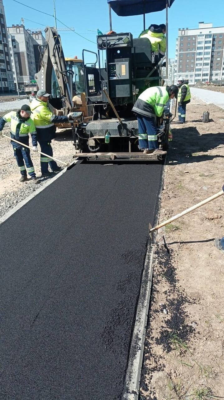 В Вологде началось асфальтирование улицы Новгородской | 04.05.2024 | Вологда  - БезФормата