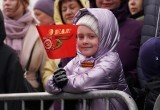 Торжественный марш, посвященный Дню Победы, прошел на площади Революции в Вологде