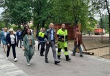 В Парке Ветеранов завершились работы по обустройству детской площадки