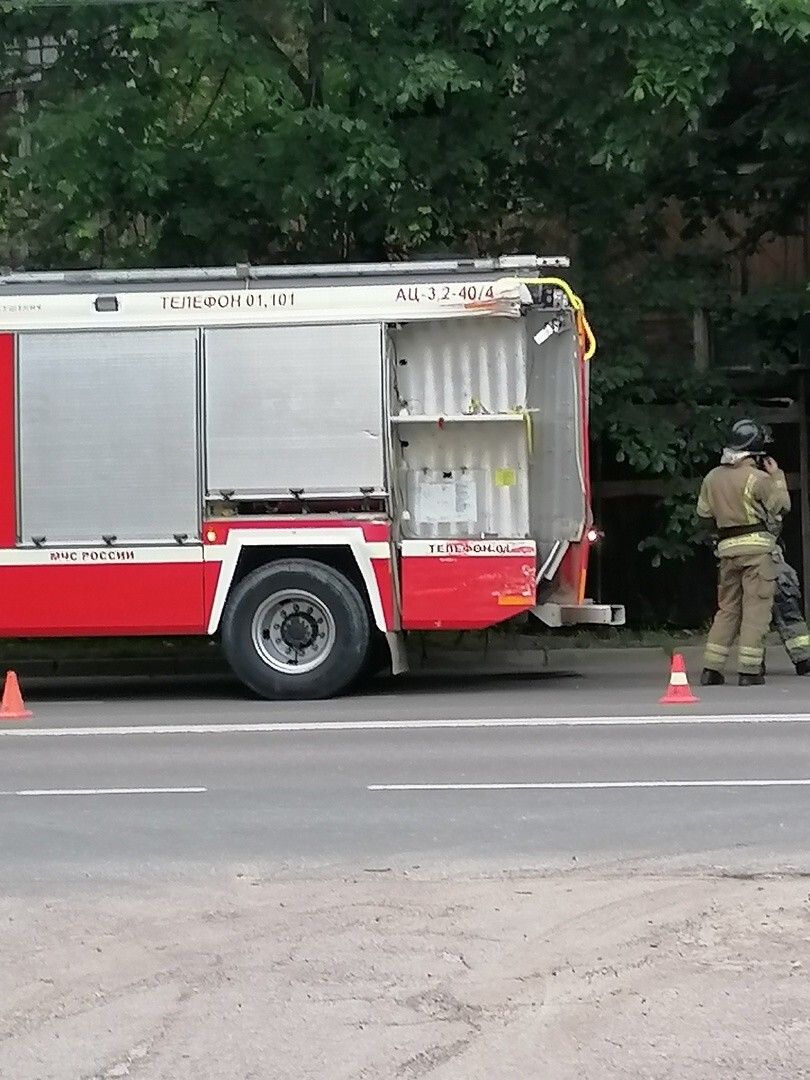 Появились подробности жуткого ДТП автобуса и пожарной машины в центре  Вологды: без пострадавших не обошлось