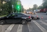 Молодой мотоциклист стал жертвой вечернего ДТП на ул. Чернышевского в Вологде