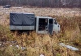 Летящий по снежному накату УАЗик перевернулся на объездной дороге и вылетел в кювет