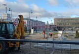 Опытные ландшафтные дизайнеры посетили площадь Бабушкина
