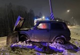 Еще один автомобиль врезался в опору ЛЭП под Вологдой, но обошлось без жертв