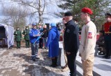 Накануне Дня победы в деревне Новое Домозерово Череповецкого округа зажгли вечный огонь