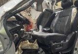 «Ниссан» слетел в кювет под Великим Устюгом – двое пострадавших 
