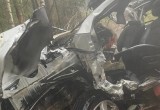 «Ниссан» слетел в кювет под Великим Устюгом – двое пострадавших 