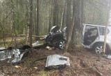 «Ниссан» слетел в кювет под Великим Устюгом – двое пострадавших 