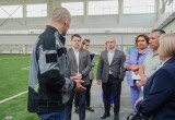 Крытый футбольный манеж на ул. Ильюшина в Вологде планируют сдать в конце июля