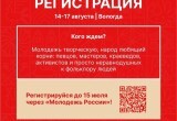 Всероссийский молодежный фольклорный форум «ВОЛОГДА.ФОЛК»