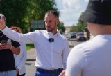 Работы по установке дополнительного освещения в Вологде на контроле врип Мэра Сергея Жеснянникова