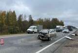 В Сокольском округе после жесткого ДТП 48-летний водитель попал в больницу