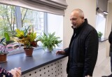 Роман Заварин совершил финальный выезд в библиотеку №18 перед открытием