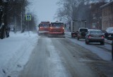 В Череповце коммунальные службы ведут усиленную борьбу со снегопадом