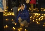 В Вологде зажгли &laquo;Огненную картину войны&raquo; - более 200 волонтеров увековечили память героев