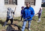 Молодогвардейцы провели субботники в Вологодской области