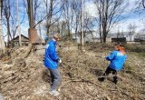 Молодогвардейцы провели субботники в Вологодской области