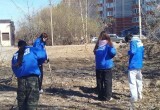 Молодогвардейцы провели субботники в Вологодской области