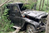 В Кичменгско-Городецком округе пьяный водитель убежал в лес после аварии