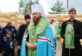 В селе Ферапонтово заложили памятный камень на месте будущего храма в честь преподобного Нила Сорского