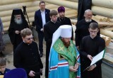 В селе Ферапонтово заложили памятный камень на месте будущего храма в честь преподобного Нила Сорского