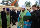 В селе Ферапонтово заложили памятный камень на месте будущего храма в честь преподобного Нила Сорского
