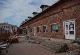 В Вологде ремонтируют здание торгового центра на Старом рынке