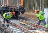 Более ста километров пути на Северной железной дороге отремонтировали к середине лета