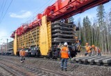 Более ста километров пути на Северной железной дороге отремонтировали к середине лета