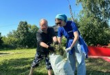 Активисты Белозерска привели в порядок Парк Победы 
