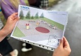 В детских садах Заречья обновляются спортивные площадки